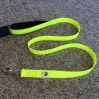 PVC pet dog leash with soft padding handle strap