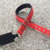 No stink Vinyl PVC coated dog collars with soft padding