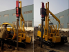 Rubber Crawler Photovoltaic Pile Driver