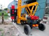 Highway wheeled Hydraulic Tractor Mounted Post Driver