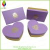 Elegant Rigid Cosmetic Gift Box with Gold Foil