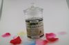 decorative scented glass jar candle with lid