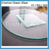 3-10mm Flat Tempered Glass for Stairs (with ISO/Ce/SGS Certificate)