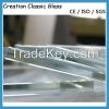3.2mm 3mm Tempered Ultra Clear Solar Glass with En12150