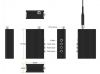 3km/100km wireless COFDM NLOS long range uav video transmitter