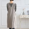 Leaf Loose Fit Cross Back Apron