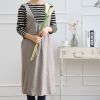 Leaf Loose Fit Cross Back Apron