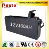 NEATA BATTERY 12v100ah Front terminal Solar Gel battery for UPS system