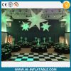 Hot sale led lighted inflatable star balloon for wedding decoration