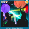 Colorful led light air blown inflatable balloon for party decoration