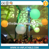 Colorful led light air blown inflatable balloon for holiday decoration