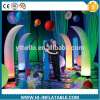 Colorful air blown pillar inflatable for wedding decoration