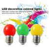 G45 E27 0.5W to 1W color led bulb(milk, yellow,red,green,blue,purple) for Christmas party