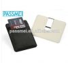 Custom High Quality Genuine Cowhide Leather RFID Blocking Money Clip Wallet 