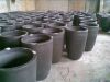 Clay graphite crucible SiC crucible for aluminum copper melting