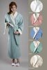 100% polyester Microfiber Bathrobes Housecoats for Mens and Ladies in stocks