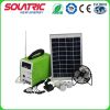 DC12V/10W/7ah Portable Solar Home Lighting System for Camping and Homelighting with FM Function