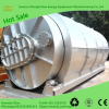Continuous waste tire plastic rubber pyrolysis plant