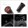 1 year warranty New patent electric type Auto led dual usb car charger for iphone 6 with CE ROHS FCC