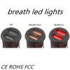 2016 New patent CE ROHS FCC creative dual usb car charger with 3 led lights