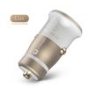 1 year warranty New patent Usbright IE led dual usb car charger for mobile phone iphone 7 6 5
