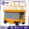 High quality hydraulic trailed mobile electric scissor lift table
