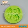 100% food grade silicone cake molds