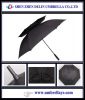 Double layer windproof umbrella fashion umbrella straight golf umbrella