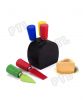 colorful cheese set wi...