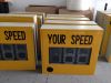 low price speed radar sign led display outdoor warning display