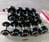 Rubber coated dumbbell