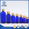 5-100ml cobalt blue glass e-liquid bottle with pipette dropper