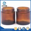 Hot sale 100ml round amber/blue cosmetic glass jar