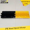 Wholesale 500mm Yellow & Black PE Plastic Roadway Safety Ramp Speed Hump