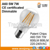 LED Filament bulb patent from Epistar led decorative bulb A60