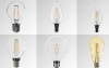 Belly filament lamp decorative G95 bulb led epistar chip UL 2.5W/4.5W