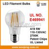 LED Filament bulb patent from Epistar led decorative bulb A19