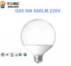 CE ROHS led ligth bulb G95 8W EPISTAR LED globe warm color 2warranty