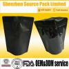 OEM Competitive Price Matte Black Pure Foil Stand up Coffee Bags with Valve