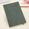 customized embossing PU leather cover bound notebook 