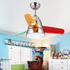 modern style mini ceiling fan with LED light 