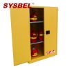 SYSBEL FM and CE Approved 90 Gal 2 Self-closed Door Flammable Liquid and Chemicals Safety Storage Cabinets