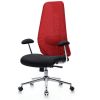 Fashion design best quality metal tube office chair with fabric mesh upholstered