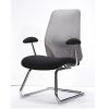 Fashion design best quality metal tube office chair with fabric mesh upholstered