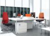 Fashion design best quality metal tube office chair with fabric mesh upholstered