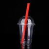 12oz Disposable Clear PET Cup with Dome/Flat Lids