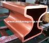 Copper mould tube, mold tube