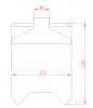 2L stainless steel barrel / can / keg / mini can