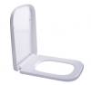 Square Urea soft close toilet seat 