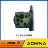 China good quality excavator hydraulic pump DH55, PC40-45,K3V112Dect.